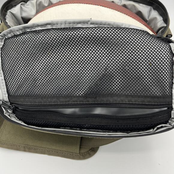 High Speed Daddy Lunch Box Bag Insulated Durable Cooler Fishing Bait Bag Green - Picture 8 of 9